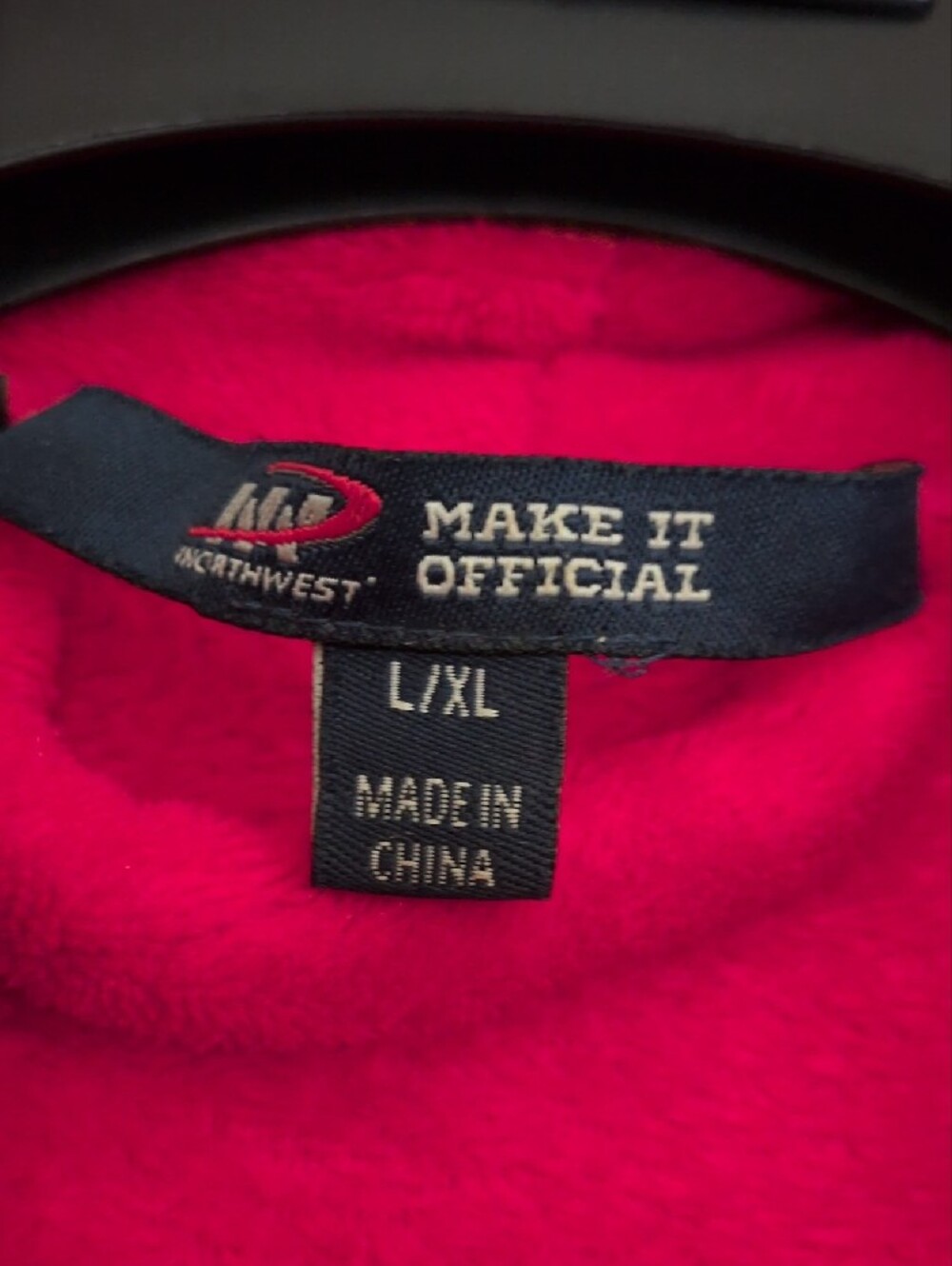 Ohio State Red Plush Robe - Picture 3 of 4